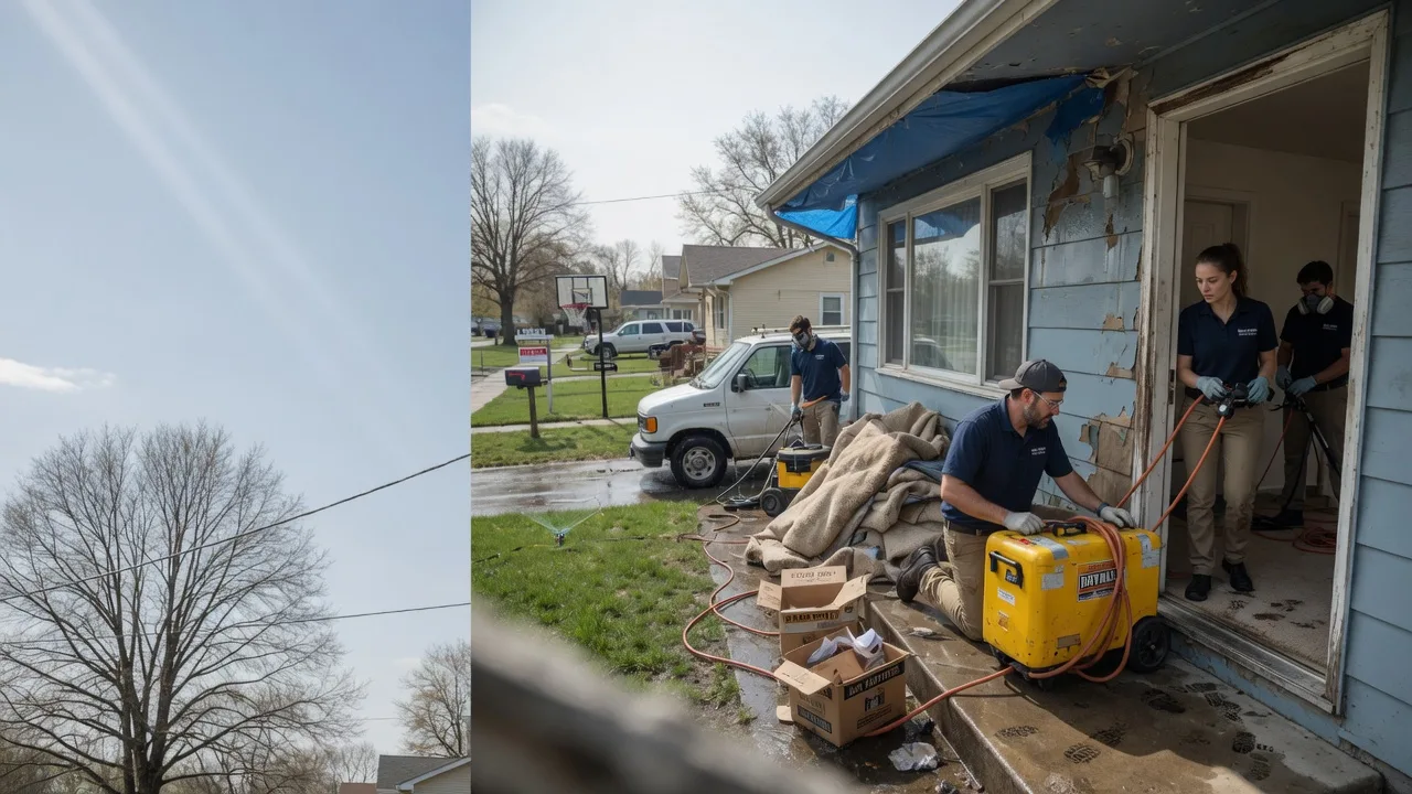 Basement Flood Cleanup in Martelle, IA near me